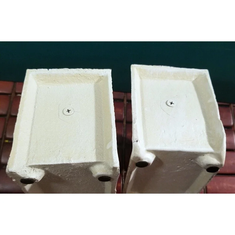 HomArt Cast Iron Arrow Bookends Antique White 5